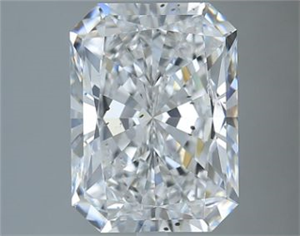 Foto Diamante Natural 5.02 quilates, Radiante , Color D, claridad SI2 y certificado GIA de