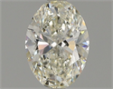 Diamante Natural 0.71 quilates, Ovalado , Color K, claridad VS1 y certificado GIA