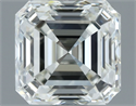 Natural Diamond 1.02 Carats, Asscher with  Cut, I Color, VVS2 Clarity and Certified by IGI