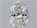 Natural Diamond 1.01 Carats, Oval with  Cut, G Color, VVS2 Clarity and Certified by GIA