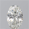 Natural Diamond 0.70 Carats, Oval with  Cut, I Color, VS1 Clarity and Certified by GIA