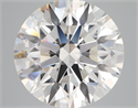Lab Grown Diamond 8.10 Carats, Round with Ideal Cut, G Color, VS2 Clarity and Certified by IGI