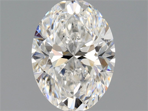 Picture of Natural Diamond 1.01 Carats, Oval with  Cut, E Color, VVS1 Clarity and Certified by GIA