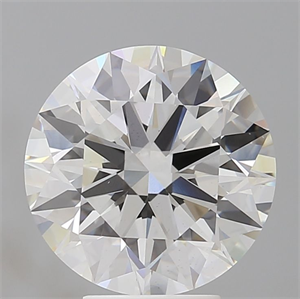 Picture of Lab Grown Diamond 5.04 Carats, Round with Ideal Cut, F Color, VS1 Clarity and Certified by IGI