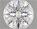 Diamante Natural 0.52 quilates, Redondo , Color I, claridad VVS1 y certificado GIA