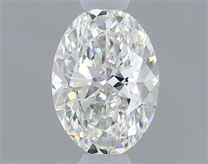 Picture of Natural Diamond 0.40 Carats, Oval with  Cut, H Color, VS1 Clarity and Certified by GIA