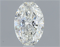 Diamante Natural 0.50 quilates, Ovalado , Color G, claridad VVS1 y certificado GIA