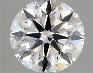 Foto Diamante Natural 0.44 quilates, Redondo , Color F, claridad VS1 y certificado GIA de