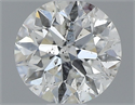 Diamante Natural 0.53 quilates, Redondo , Color G, claridad SI2 y certificado HRD