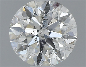 Foto Diamante Natural 0.53 quilates, Redondo , Color G, claridad SI2 y certificado HRD de