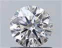 Diamante Natural 0.81 quilates, Redondo , Color G, claridad SI1 y certificado GIA