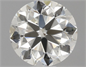 Diamante Natural 0.90 quilates, Redondo , Color K, claridad VS1 y certificado GIA