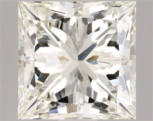 Picture of Natural Diamond 3.03 Carats, Princess with  Cut, M Color, VVS1 Clarity and Certified by GIA