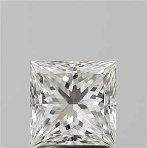 Picture of Natural Diamond 1.51 Carats, Princess with  Cut, J Color, VS1 Clarity and Certified by GIA