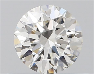 Foto Diamante Natural 0.42 quilates, Redondo , Color H, claridad VVS2 y certificado GIA de