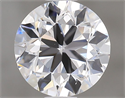 Diamante Natural 0.90 quilates, Redondo , Color D, claridad VS2 y certificado GIA