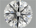 Del inventario de diamantes de laboratorio, 1.56 quilates, Redondo , Color F, claridad VS1 y certificado IGI
