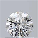 Diamante Natural 0.54 quilates, Redondo , Color G, claridad SI1 y certificado GIA