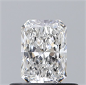 Diamante Natural 0.50 quilates, Radiante , Color E, claridad VVS1 y certificado GIA
