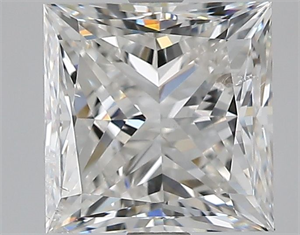 Foto Diamante Natural 2.49 quilates, Princesa , Color G, claridad SI2 y certificado GIA de