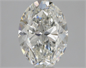 Natural Diamond 1.50 Carats, Oval with  Cut, H Color, VS1 Clarity and Certified by GIA