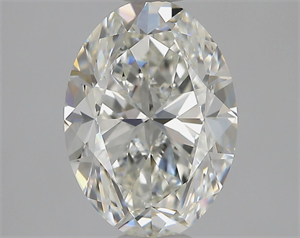 Picture of Natural Diamond 1.50 Carats, Oval with  Cut, H Color, VS1 Clarity and Certified by GIA