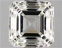 Natural Diamond 2.02 Carats, Asscher with  Cut, K Color, SI2 Clarity and Certified by GIA