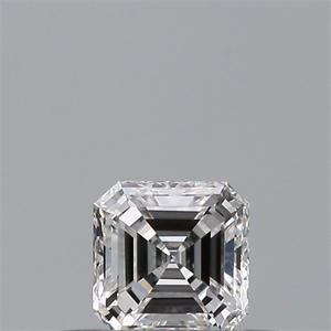 Foto Diamante Natural 0.24 quilates, Esmeralda , Color E, claridad VS1 y certificado GIA de