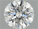 Lab Grown Diamond 1.42 Carats, Round with Excellent Cut, E Color, VS1 Clarity and Certified by IGI