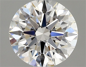 Picture of Natural Diamond 0.75 Carats, Round with Excellent Cut, E Color, IF Clarity and Certified by GIA