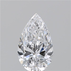 Picture of Natural Diamond 1.01 Carats, Pear with  Cut, D Color, IF Clarity and Certified by GIA
