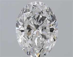 Picture of Natural Diamond 2.51 Carats, Oval with  Cut, D Color, VS2 Clarity and Certified by GIA