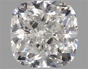 Foto Diamante Natural 0.82 quilates, Del cojín , Color J, claridad SI2 y certificado GIA de