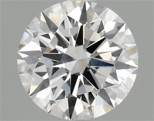 Picture of Lab Grown Diamond 1.36 Carats, Round with Ideal Cut, F Color, VVS2 Clarity and Certified by IGI