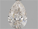 Natural Diamond 1.30 Carats, Pear with  Cut, J Color, VS1 Clarity and Certified by GIA