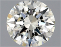 Natural Diamond 0.80 Carats, Round with Excellent Cut, L Color, VVS1 Clarity and Certified by GIA