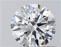 Del inventario de diamantes de laboratorio, 0.73 quilates, Redondo , Color D, claridad VVS2 y certificado IGI