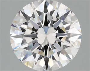 Picture of Lab Grown Diamond 2.00 Carats, Round with Excellent Cut, D Color, VVS2 Clarity and Certified by IGI