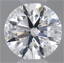 Del inventario de diamantes de laboratorio, 0.71 quilates, Redondo , Color D, claridad VVS2 y certificado IGI