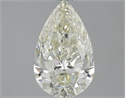Natural Diamond 2.04 Carats, Pear with  Cut, K Color, SI2 Clarity and Certified by IGI