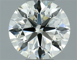 Picture of Natural Diamond 0.70 Carats, Round with Excellent Cut, J Color, VVS1 Clarity and Certified by IGI