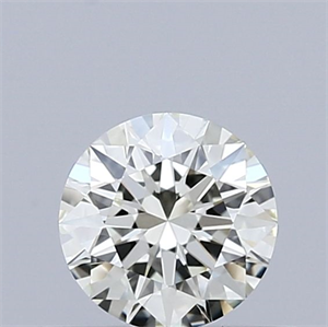 Picture of Natural Diamond 0.40 Carats, Round with Excellent Cut, N Color, VS1 Clarity and Certified by GIA