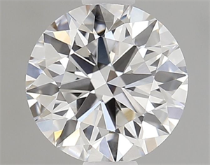 Picture of Lab Grown Diamond 1.00 Carats, Round with Excellent Cut, E Color, VVS2 Clarity and Certified by IGI
