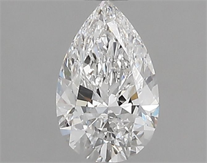 Foto Diamante Natural 0.70 quilates, De pera , Color E, claridad SI2 y certificado GIA de