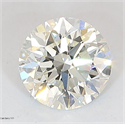 Del inventario de diamantes de laboratorio, 1.53 quilates, Redondo , Color I, claridad VS2 y certificado IGI