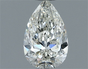 Picture of Natural Diamond 0.65 Carats, Pear with  Cut, J Color, SI1 Clarity and Certified by GIA