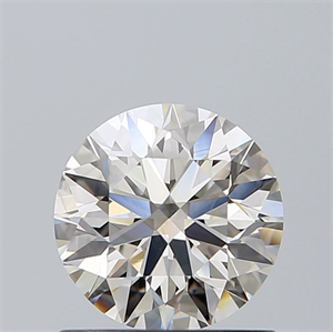 Picture of Natural Diamond 0.90 Carats, Round with Excellent Cut, J Color, VS1 Clarity and Certified by GIA