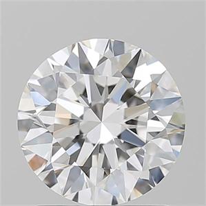 Picture of Natural Diamond 1.58 Carats, Round with Excellent Cut, F Color, SI1 Clarity and Certified by GIA