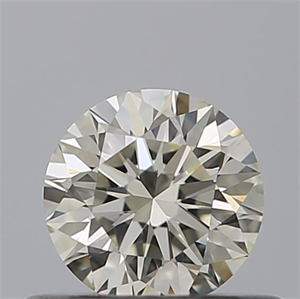 Picture of Natural Diamond 0.40 Carats, Round with Excellent Cut, J Color, VVS1 Clarity and Certified by IGI
