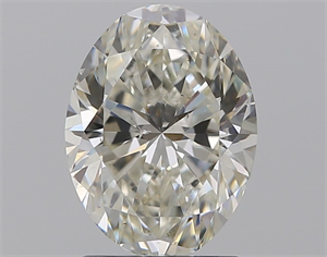Picture of Natural Diamond 1.60 Carats, Oval with  Cut, J Color, SI1 Clarity and Certified by GIA